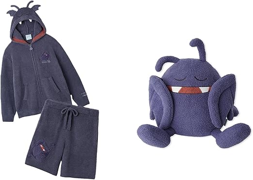 ドラゴンクエスト　ユニセックス　パウダードラキーパーカ＆ハーフパンツセット ドラゴンクエスト】【ユニセックス】パウダードラキーパーカ